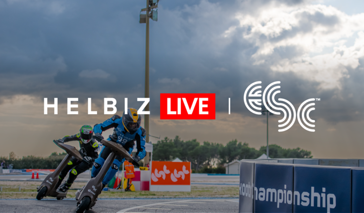 In diretta su Helbiz Live tutte le gare del primo Campionato di monopattini al mondo: l’adrenalinico eSkootr Championship